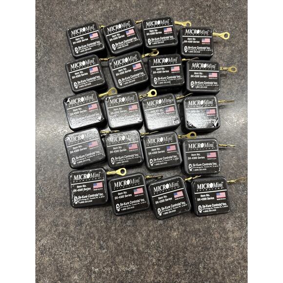 Micro Mini Retractor 4' Cable Theft Prevention Merchandise Display. NEW Pk Of 20 - Picture 1 of 6